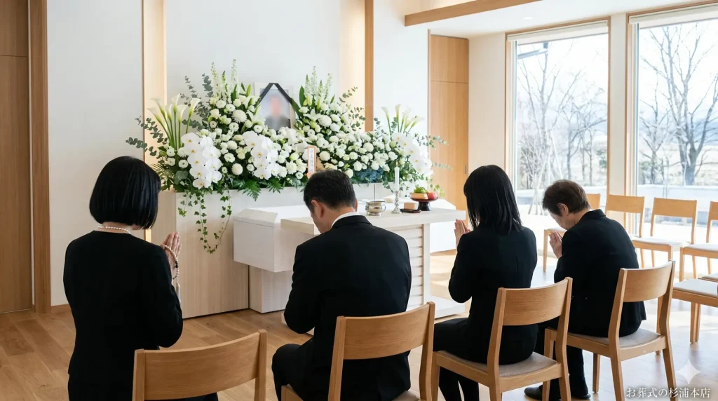 横浜市都筑区の家族葬イメージ｜ご家族だけで行う温かなお見送り