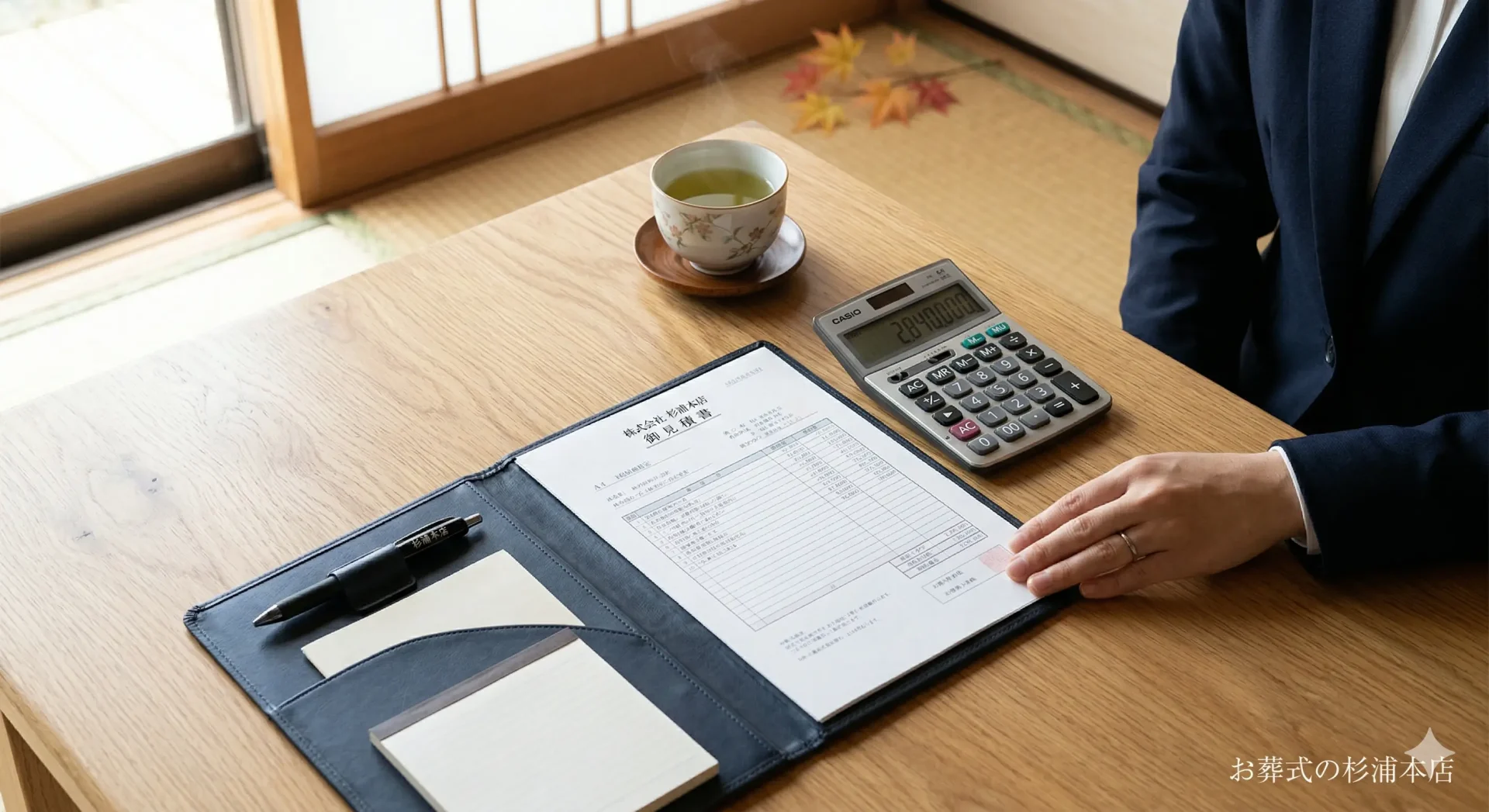 横浜市神奈川区の家族葬にかかる費用の内訳を説明するイメージ