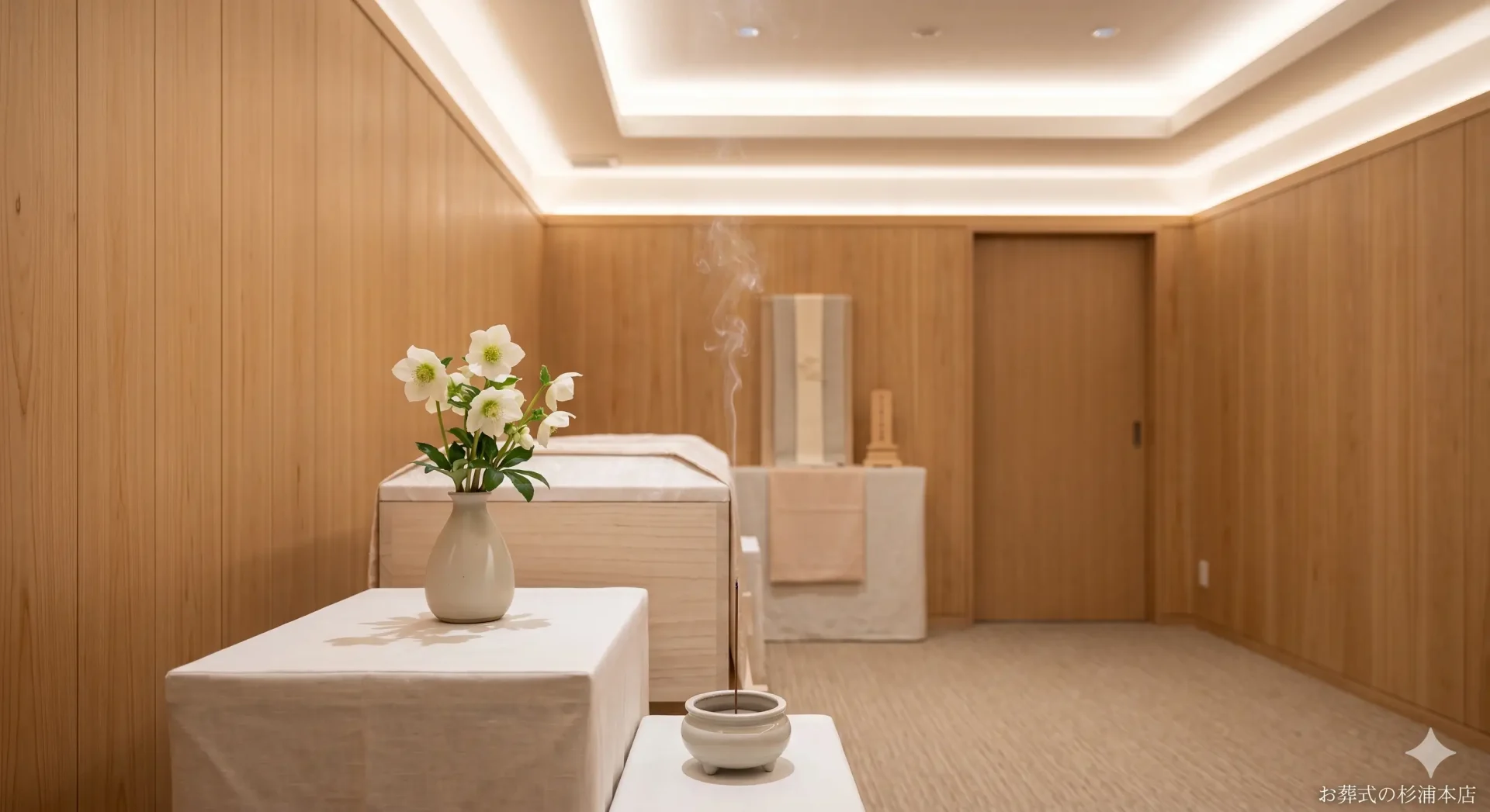 ありがとうホールあざみ野の清潔感ある内観イメージ