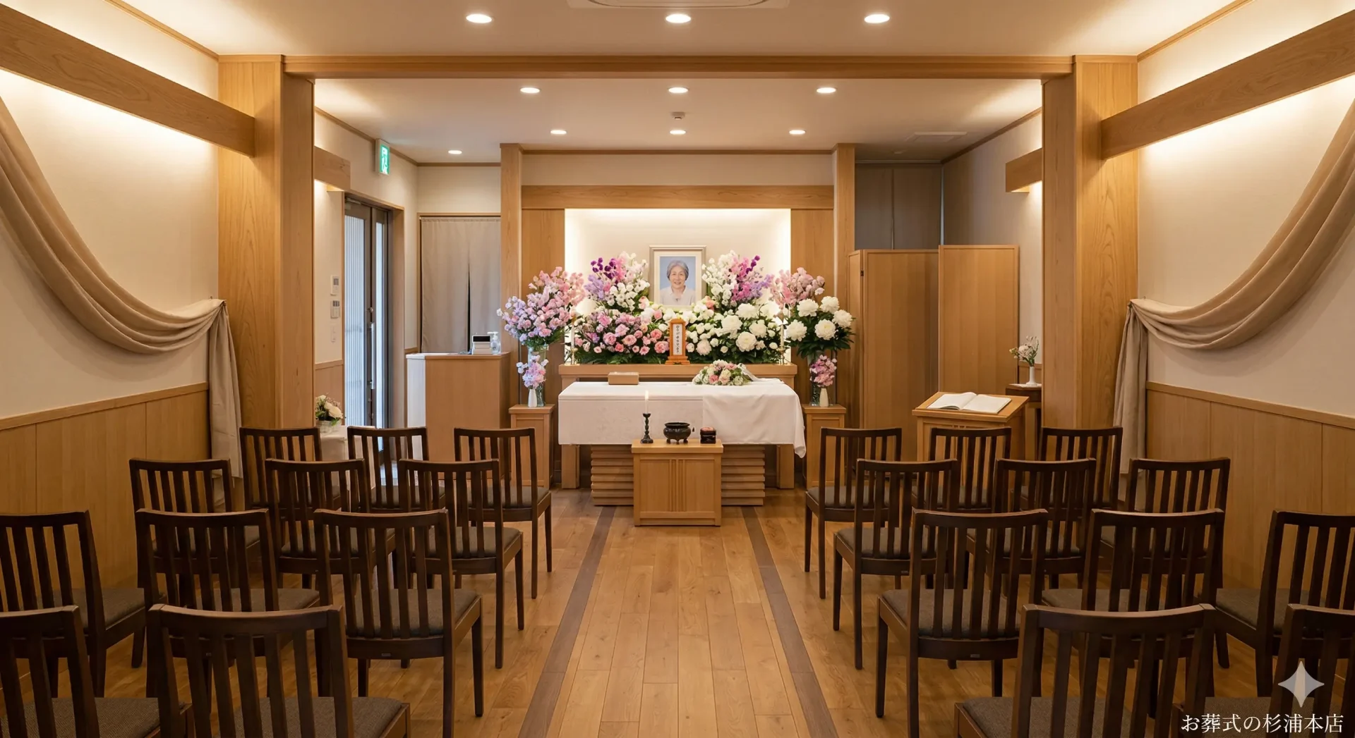 ありがとうホール上白根の内観イメージ