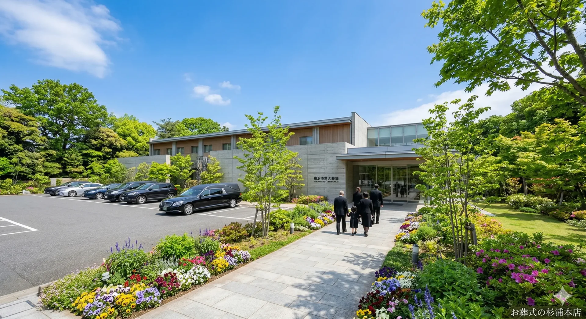 横浜市北部斎場の外観イメージ