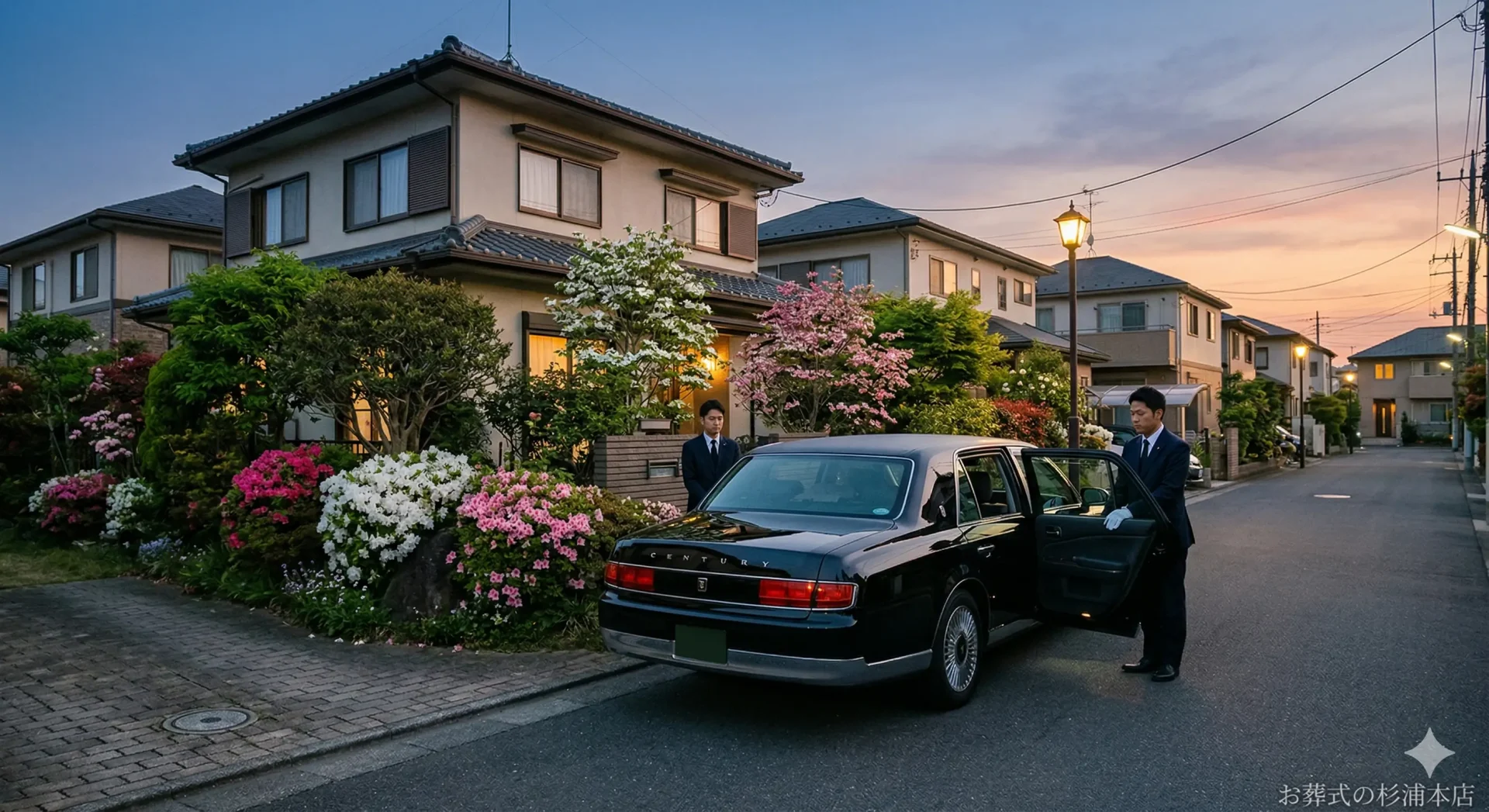 瀬谷区での家族葬の流れを示すイメージ