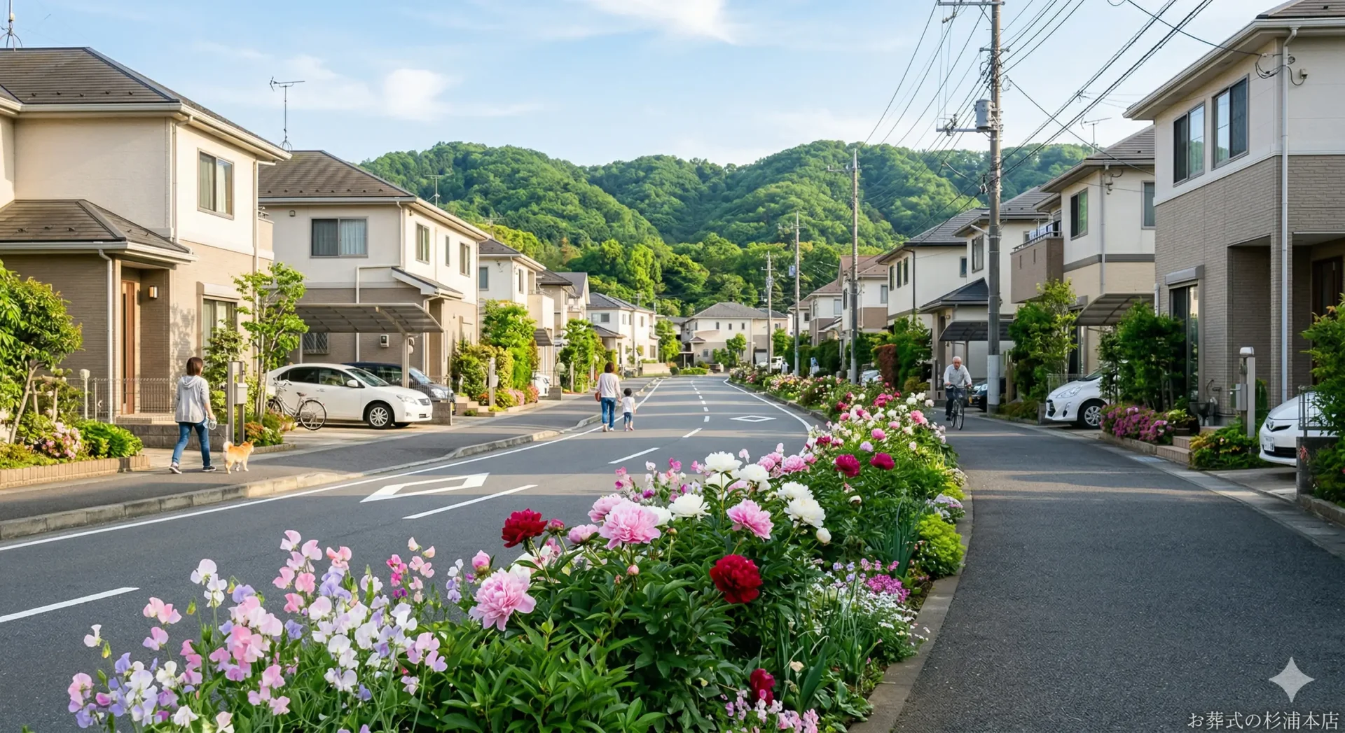 横浜市瀬谷区の住宅街のイメージ