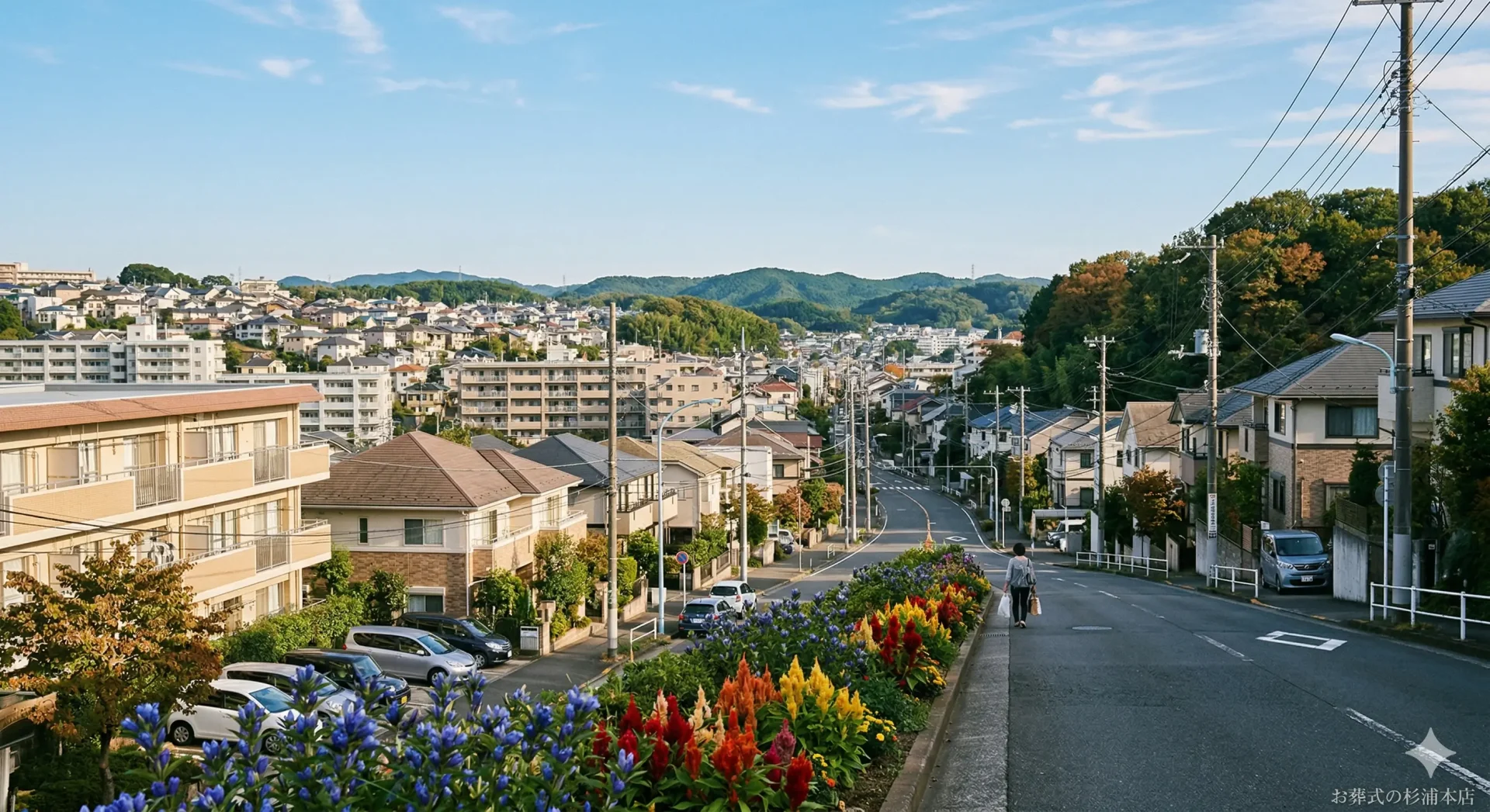 横浜市戸塚区の住宅街のイメージ
