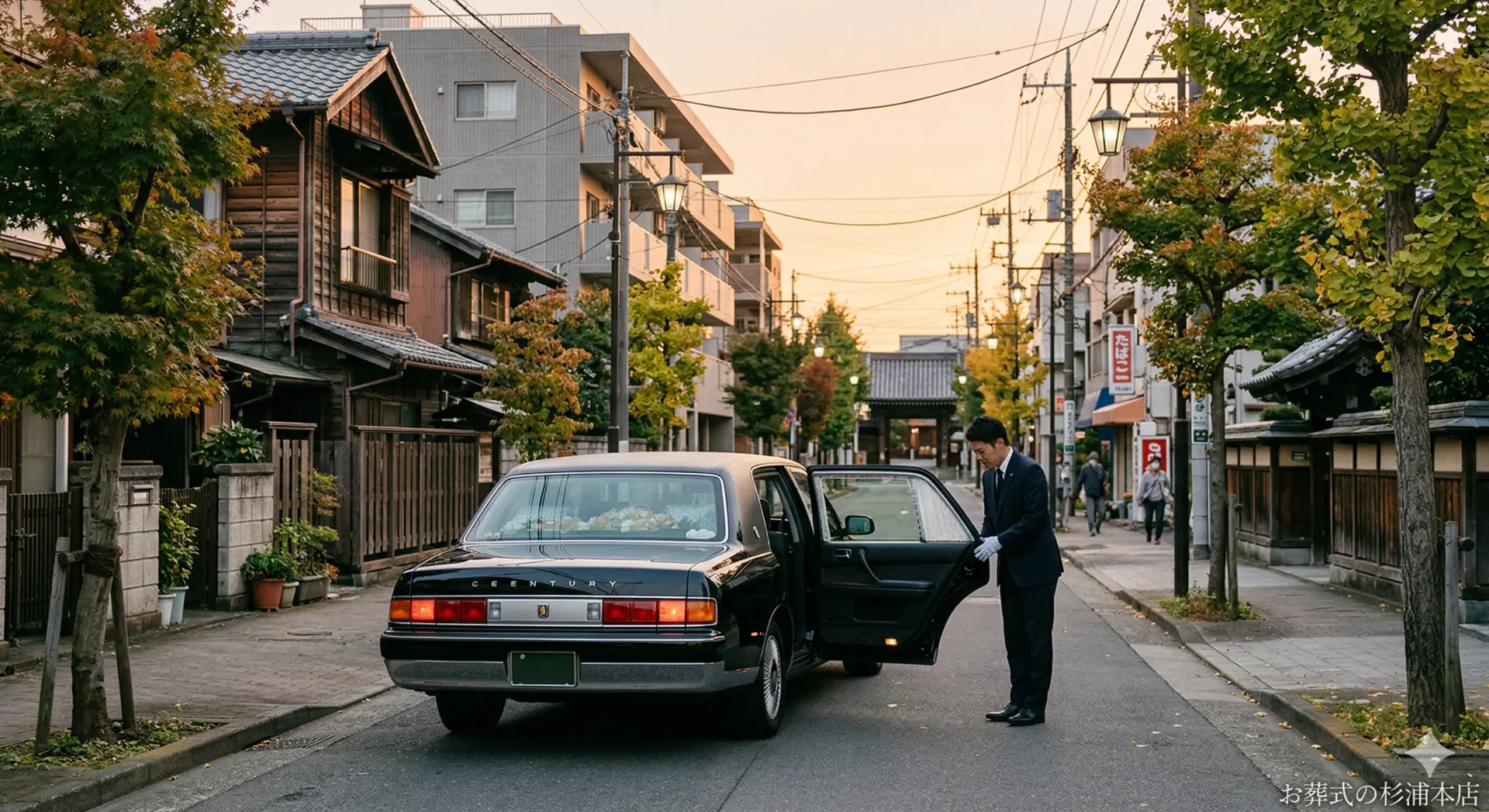 鶴見区での家族葬の流れを示すイメージ