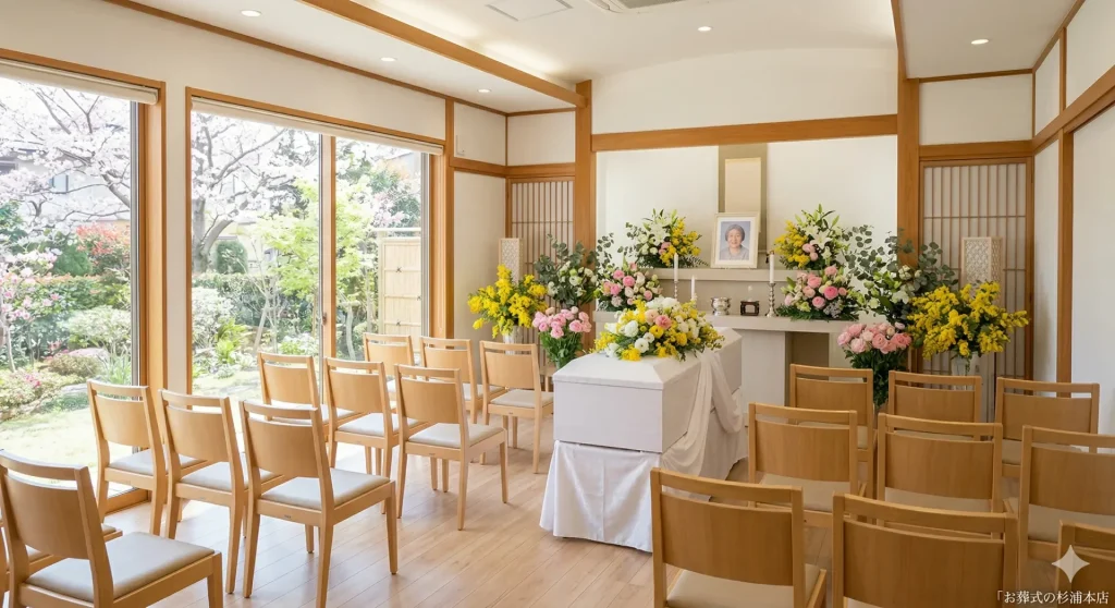 横浜市港南区で行う家族葬のイメージ