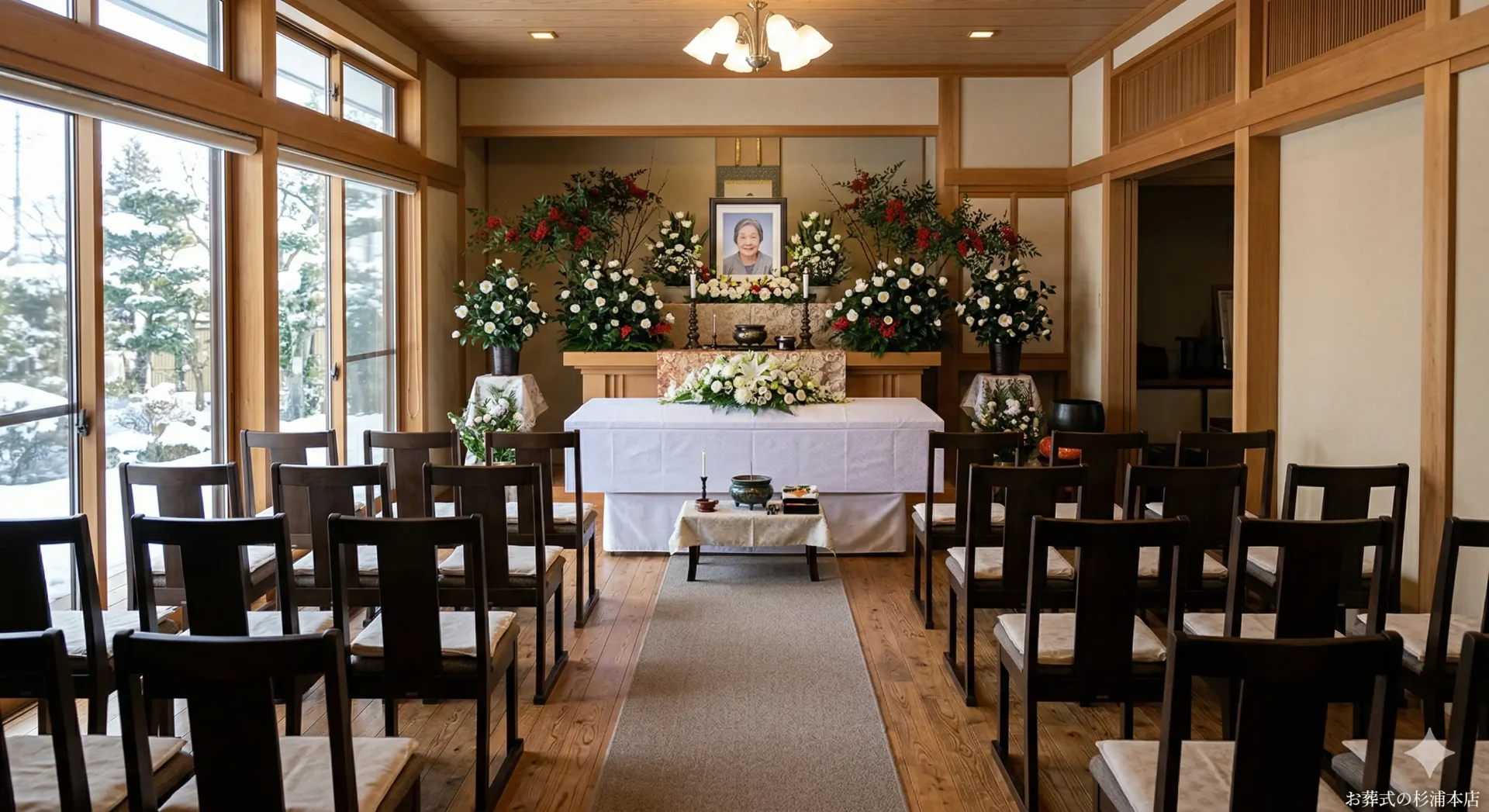 横浜市緑区で行う家族葬のイメージ