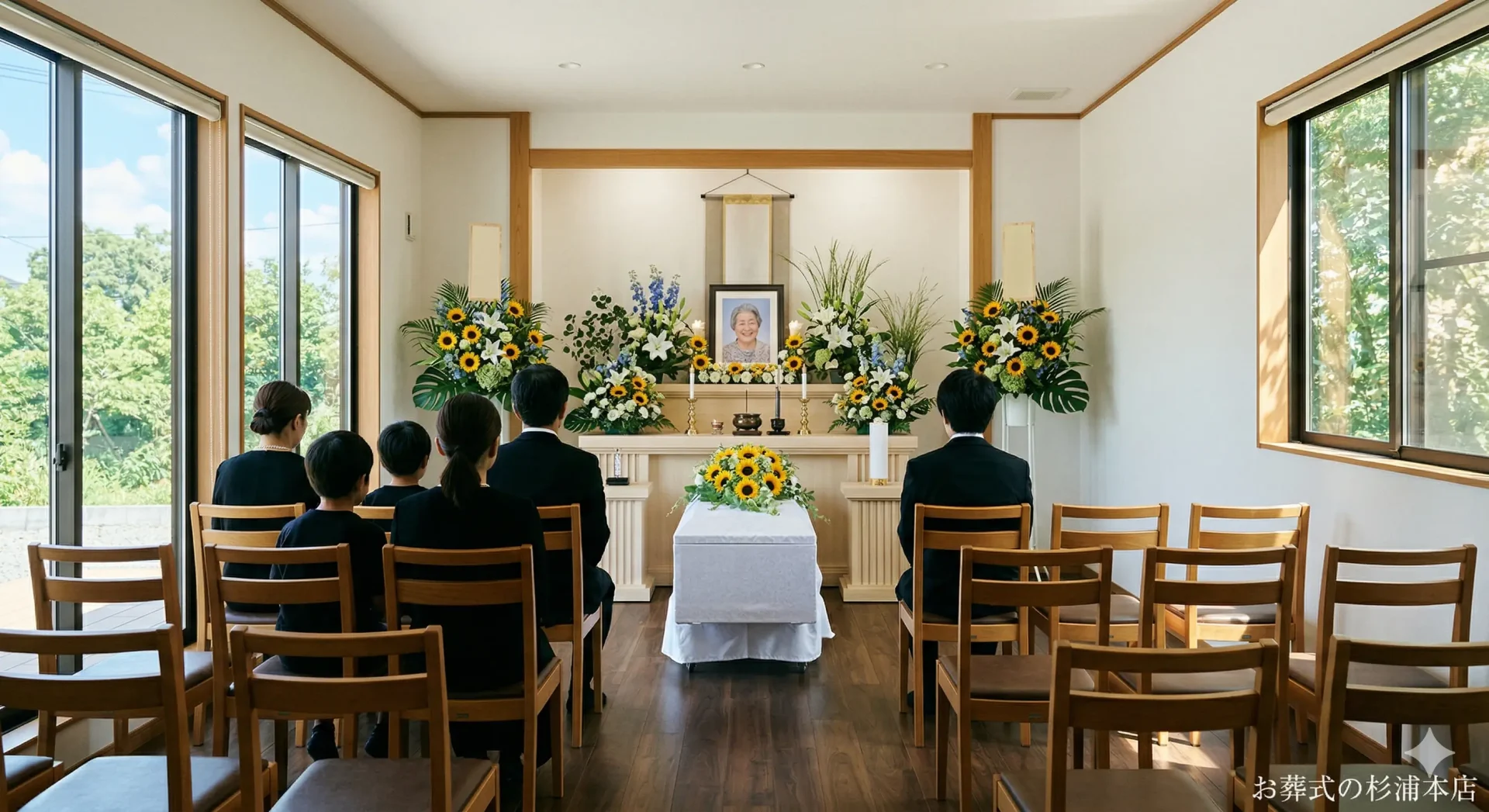 横浜市南区で行う家族葬のイメージ