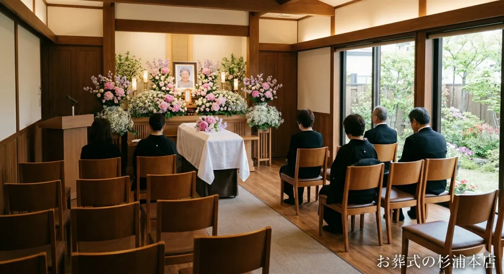 横浜市瀬谷区で行う家族葬のイメージ