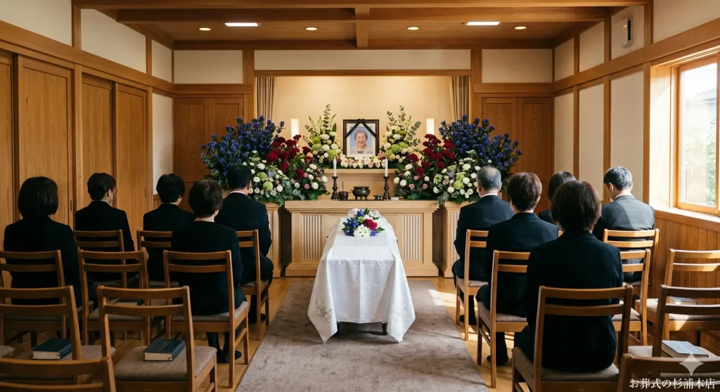 横浜市戸塚区で行う家族葬のイメージ