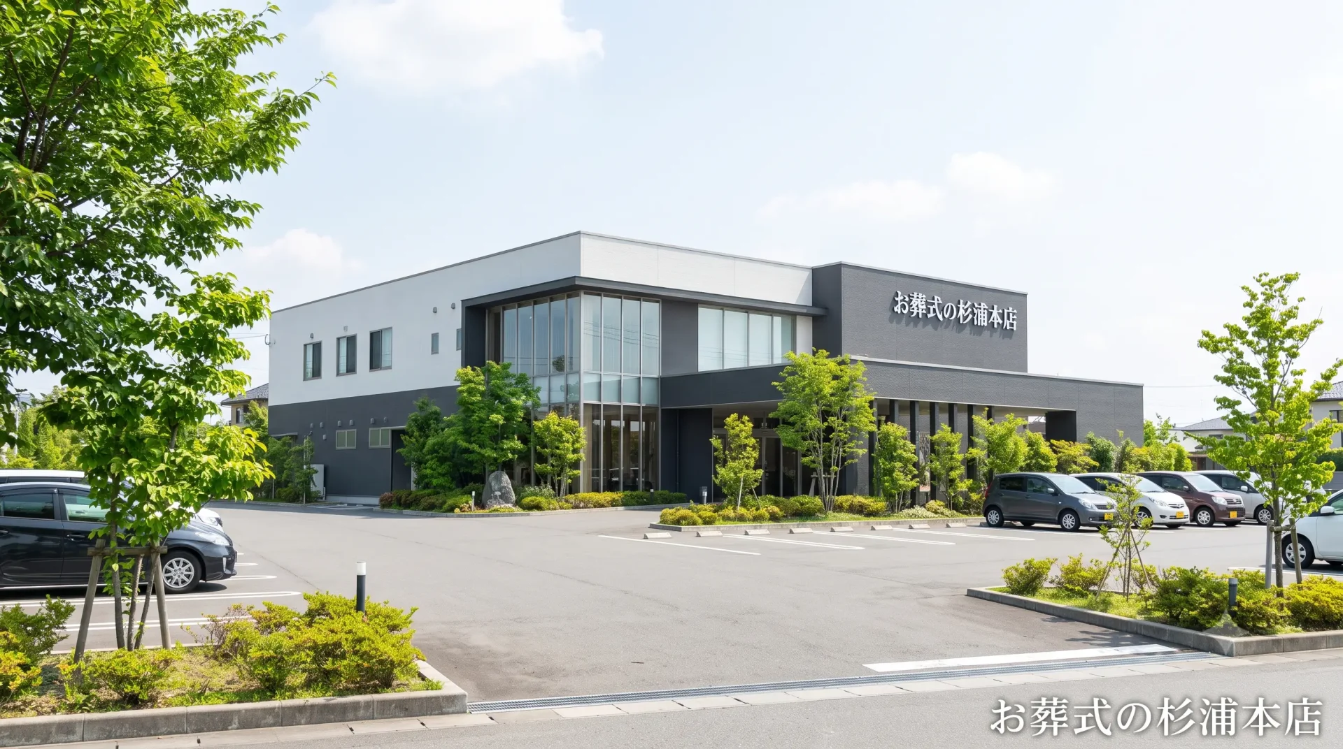 戸田葬祭場の式場外観イメージ